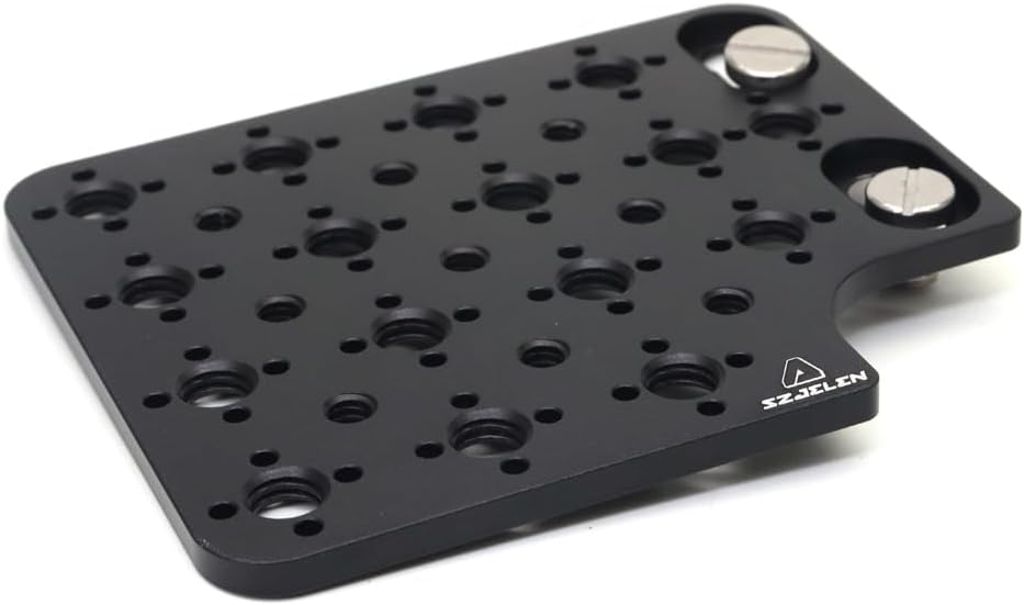 Multicolor ARRI Alexa Mini LF Expansion Side Panel Kit,Switching Mounting Camera Plate with 3/8 Screws for Camera, Monitor, Bracket(Black)