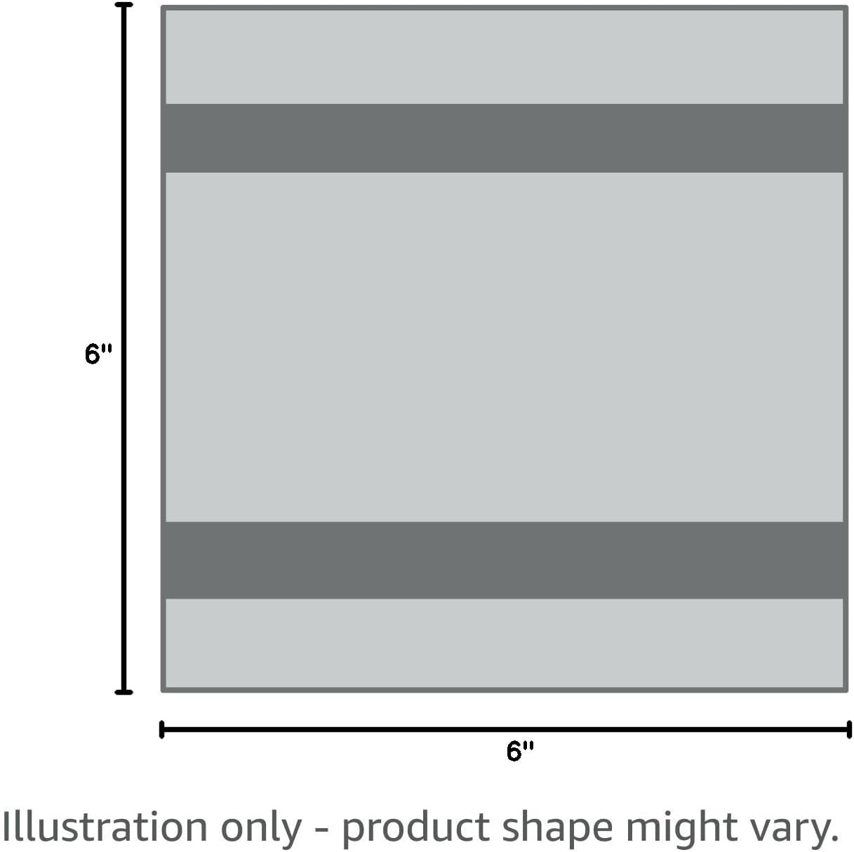 WHOOSH! Microfiber Cleaning Cloth, 6 Pack, Glasses and Screen Cleaning Cloth, Suitable for Car Screen, Computer, Laptop, iPad, MacBook, Smart Phone, Monitor, Eyeglasses, Watches (6 x 6 Inch), Grey