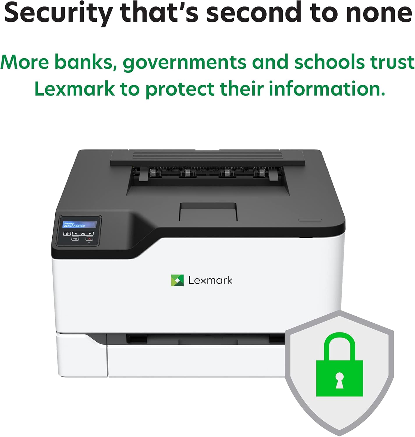 Lexmark C3326dw Color Laser Printer with Ethernet, Mobile-Friendly, Wireless Office Printer with Automatic Two-Sided Printing (3-Series)