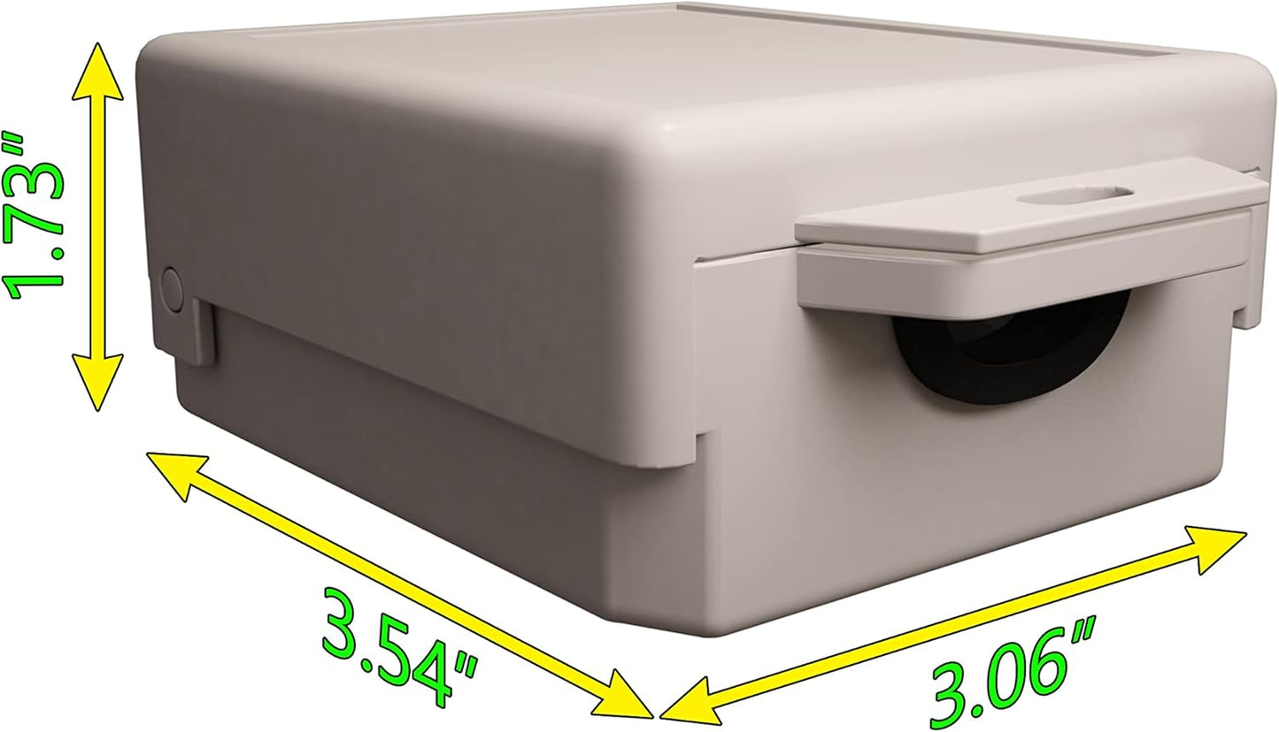 Outdoor Ethernet Surge Protector (10 Pack) PoE+ Gigabit - Gas Discharge Tube GDT -Wall Mount -RJ45 Lightning Suppressor -LAN Network CAT5/CAT6 Thunder Arrestor -GbE 1000 Mbps Protection- Tupavco TP303