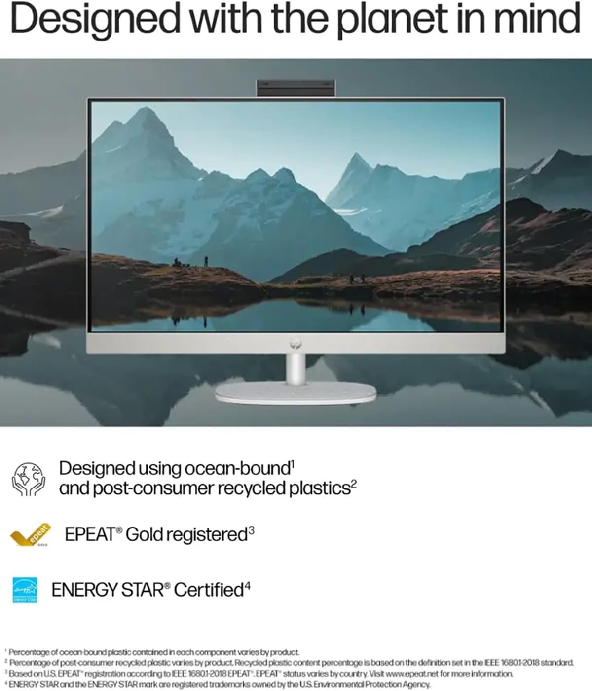 HP All-in-One Desktop - 27'' FHD Touchscreen Computer, Windows 11 Pro, Intel 12-core Ultra 7 155U(Beats i7-1355U), Wi-Fi 6, Bluetooth, Adjustable Height, Anti-Glare (64GB RAM | 4TB SSD)