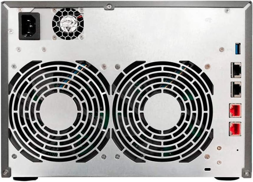 Asustor Lockerstor 8 AS6508T 8 Bay NAS - Network Storage Enclosure, Quad Core 2.1GHz CPU, 8GB RAM DDR4, M.2 NVMe SSD