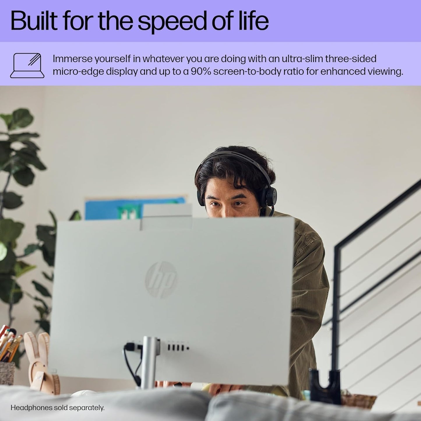 HP 27 Ultra 7 Business All-in-One Desktop, 27" FHD Touch, Intel 12 Cores Ultra 7 155U (Beats Intel i7-1355U), 64GB DDR5 RAM, 2TB SSD, Wireless KB & Mouse, Wi-Fi 6, Windows 11 Pro