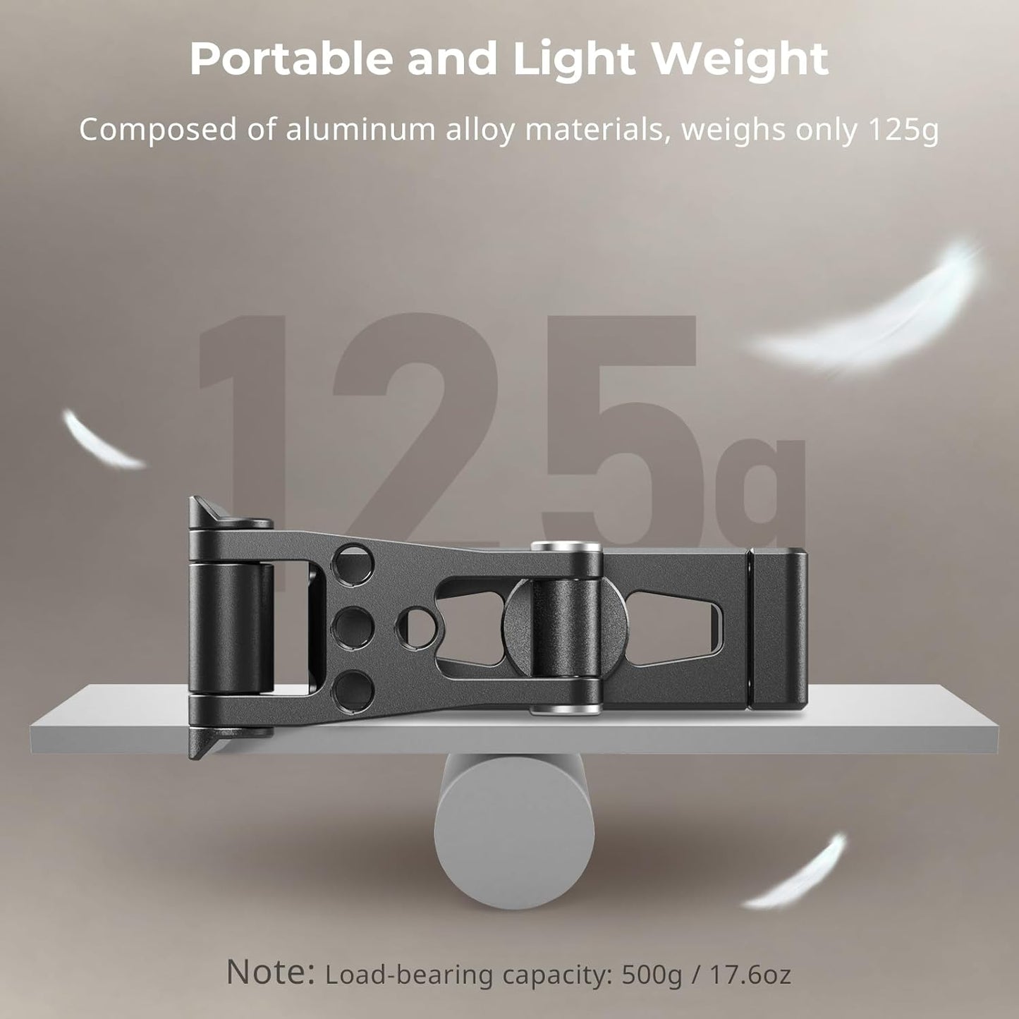 SmallRig Metal Phone Tripod Mount with Quick Release Adapter for Arca and Cold Shoes, Universal Cell Phone Stand for Desk, for DJI RS 3 mini Stabilizer, for iPhone - 4611