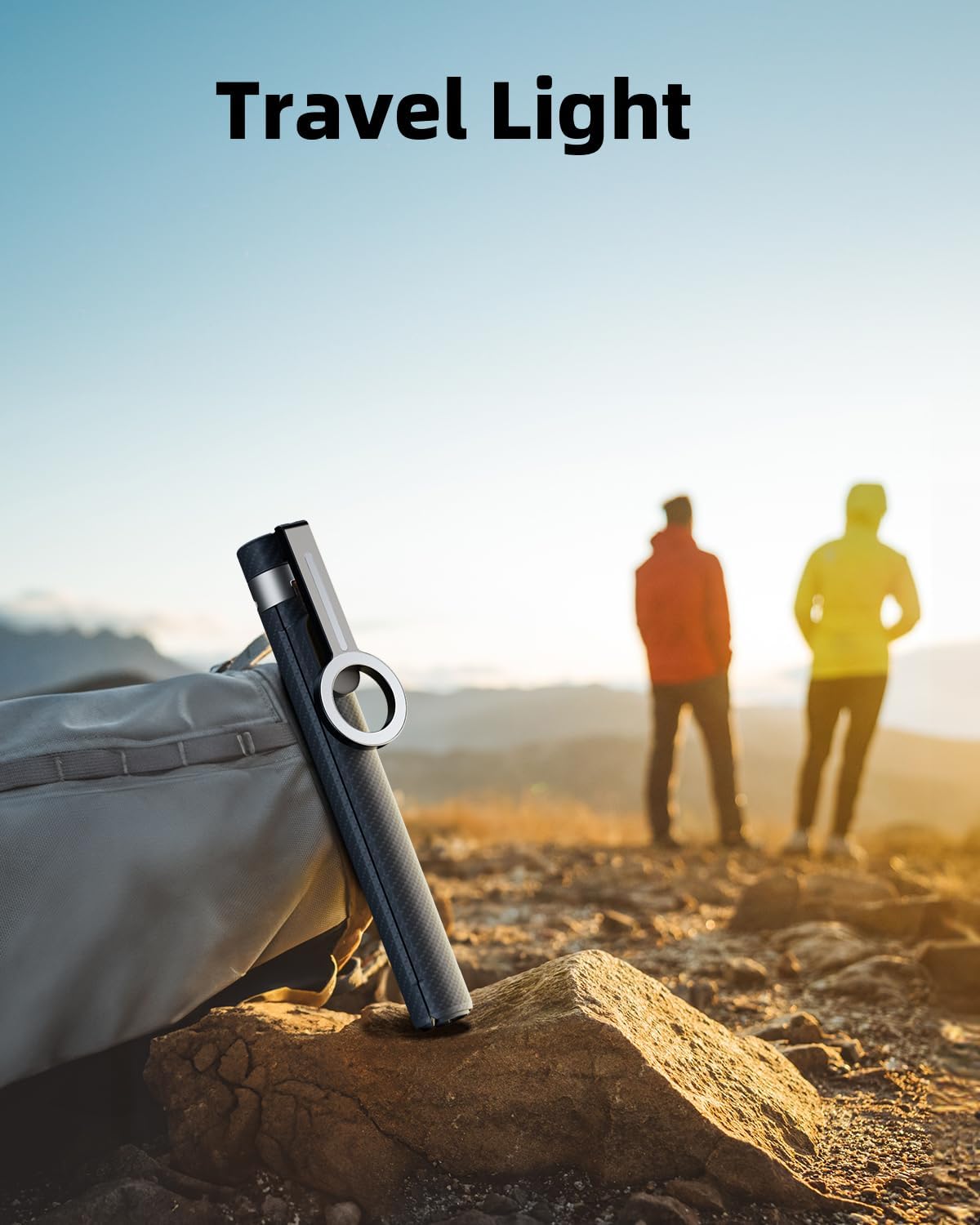 TODI 65" Magnetic Tripod for iPhone with Remote, Selfie Stick for iPhone Magsafe, Cell Phone Tripod Stand for Recording, Travel Tripod Compatible with 16/15/14/13/12 Series (Black Silver)