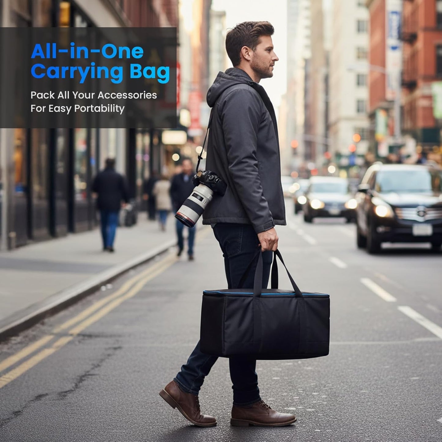 P80 LED Video Lighting Kit with APP Control,10 Applicable Scenes RGB LED Video Light Panel,60W 2500K-10000K CRI 97+ Photography Lighting for Studio/Gaming/Streaming/YouTube/Film/Video Recording