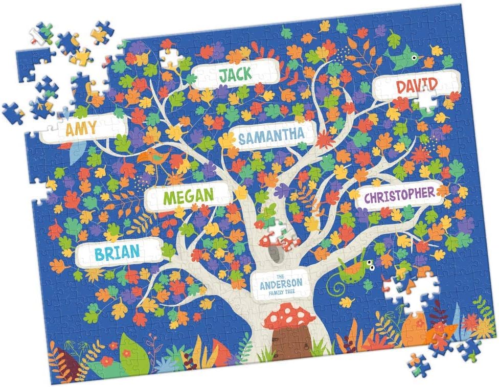 My Family Tree Personalized Puzzle - 500 Pieces - I See Me! - I See Me!