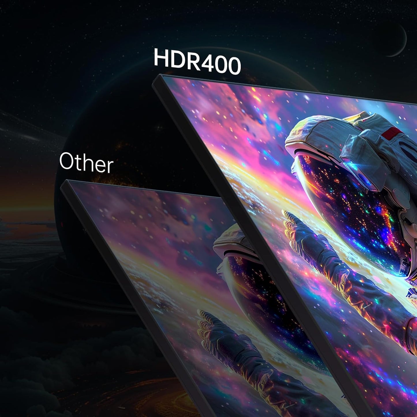 KTC 27'' 240hz Gaming Monitor 1440p(2560× 1440) 144Hz 1ms Fast HVA HDR400 130% sRGB HDMI & DisplayPort AdaptiveSync VESA Tilt Eye Care