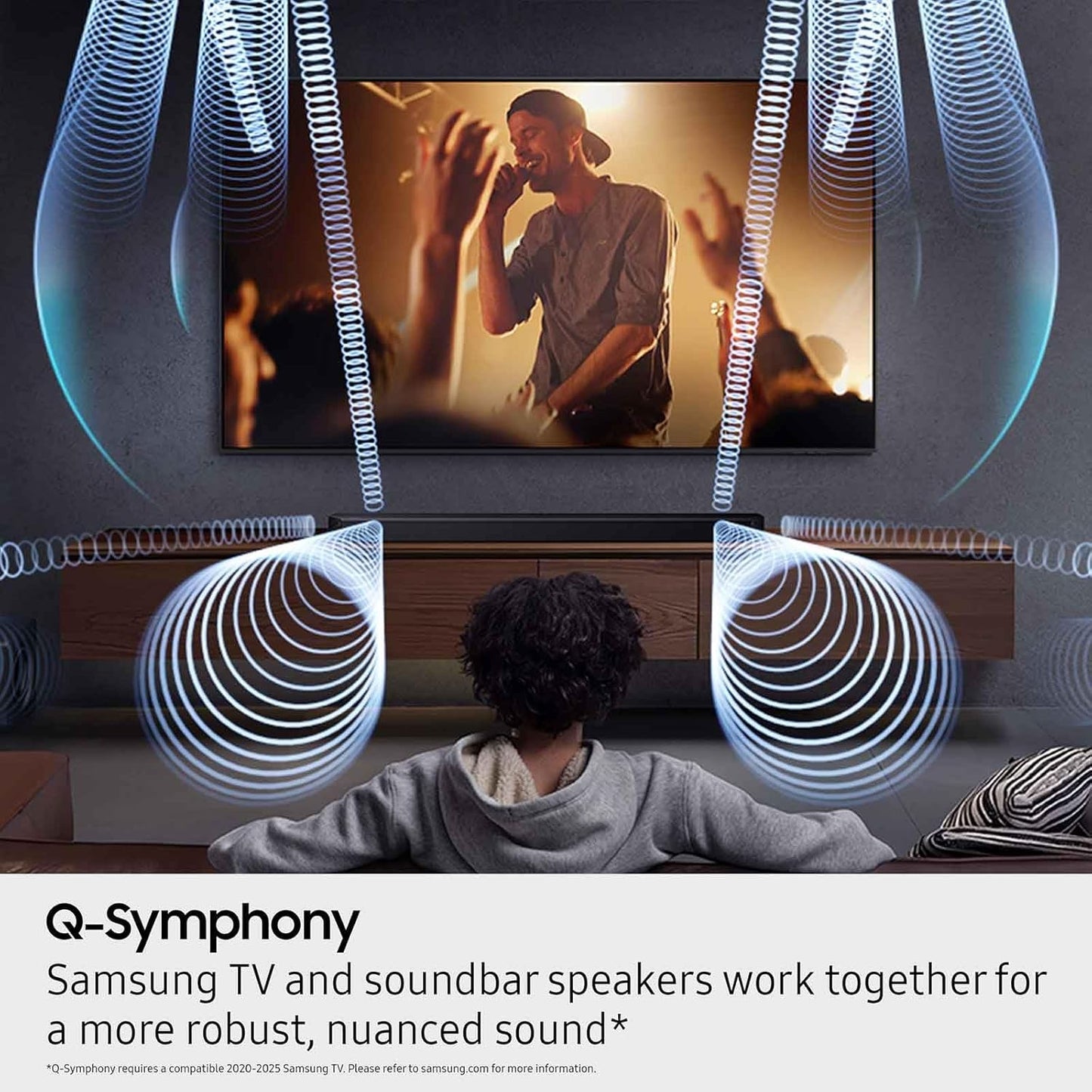 Samsung Q800F 5.1.2ch Q Series Soundbar + Subwoofer, Wireless Dolby Atmos, Q-Symphony, Game Mode Pro, Smart Integration (HW-Q800F, 2025)