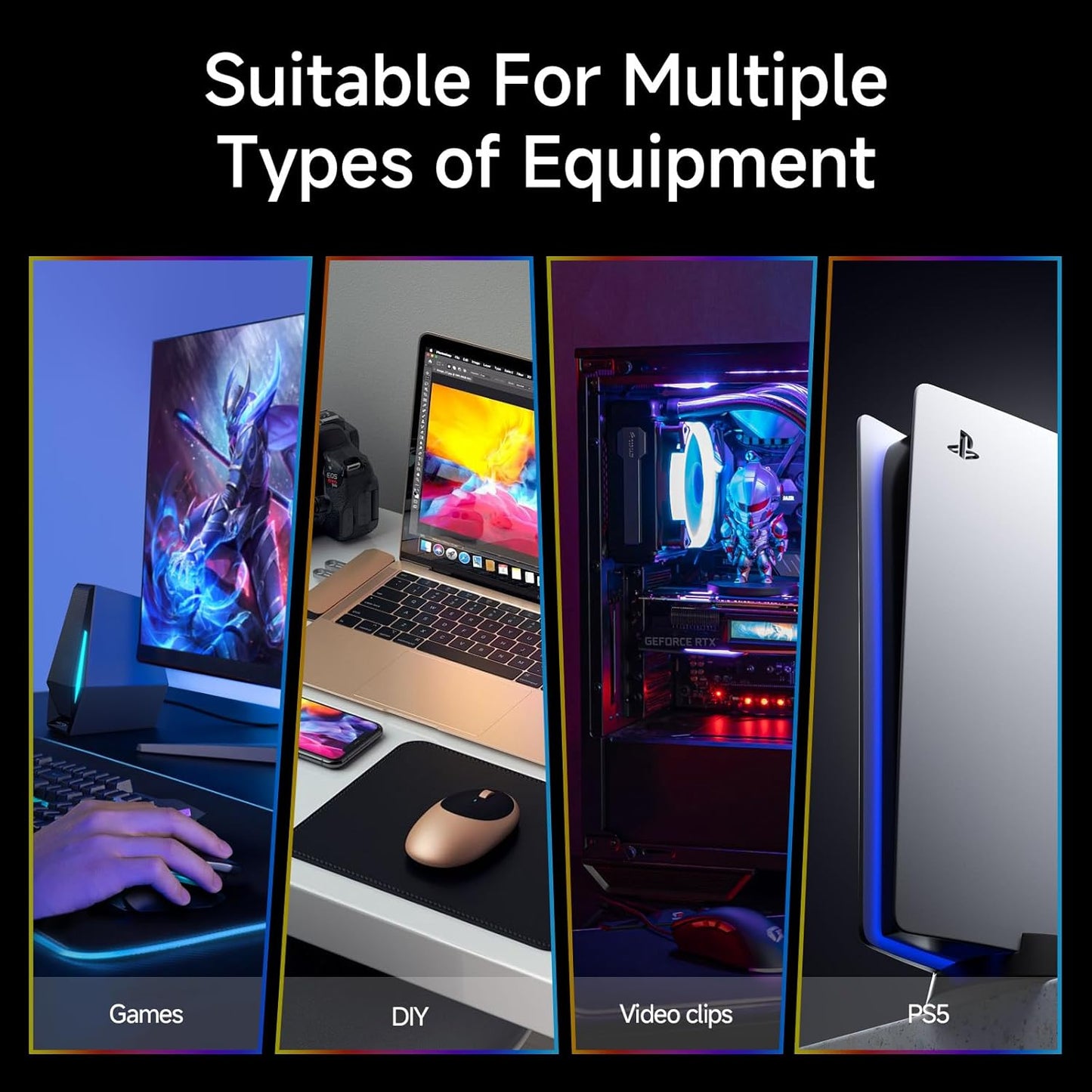 S790R 2TB NVMe M.2 SSD PCIe 4.0 x4, Internal Solid State Drive with RGB Heatsink, Up to 7450MB/s, 3D NAND TLC, PS5 Compatible, Ideal for Gaming, Creators & Professionals