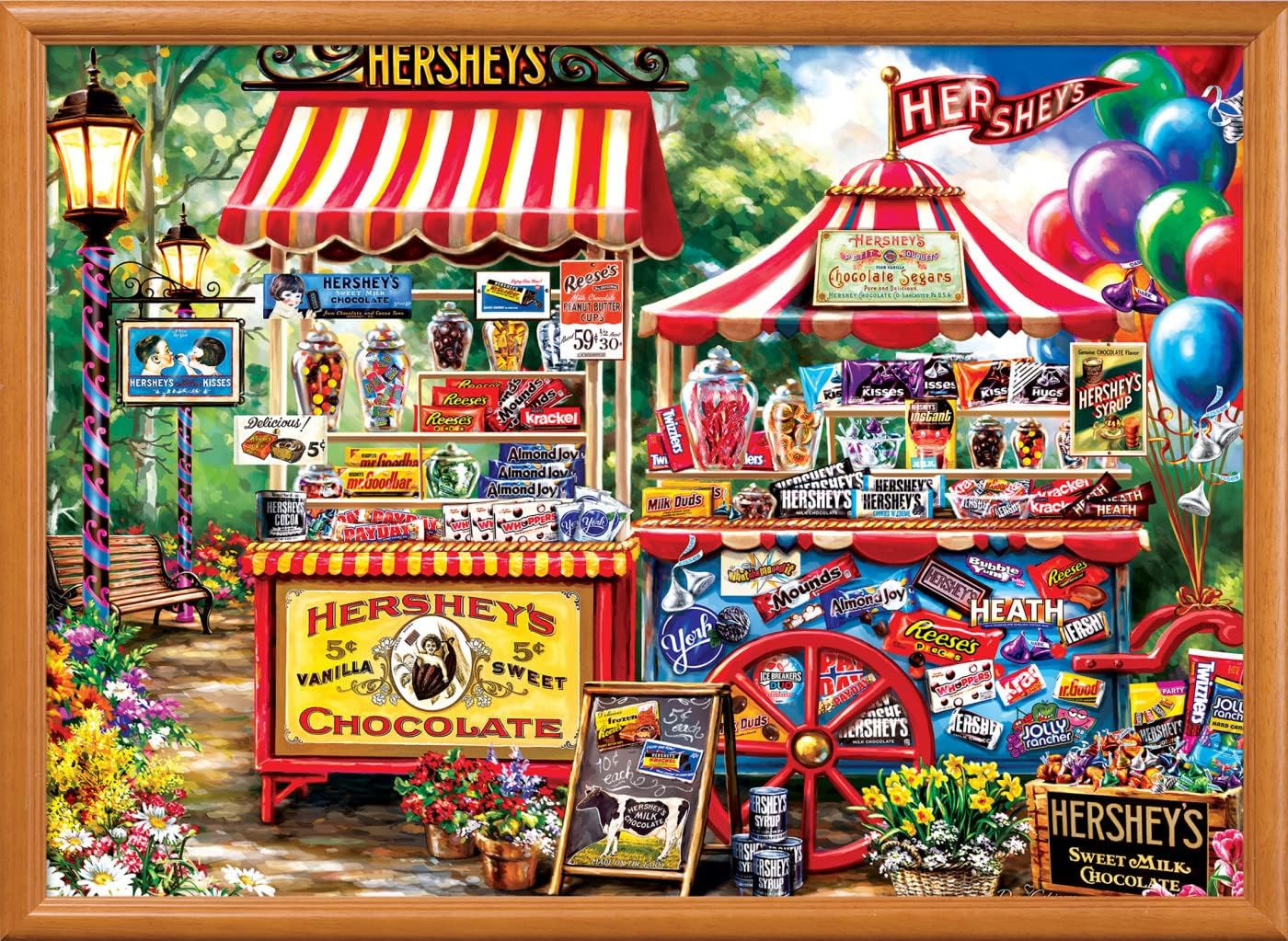 MasterPieces 1000 Piece Jigsaw Puzzle for Adults, Family, Or Youth - Hershey's Stand - 19.25"x26.75"