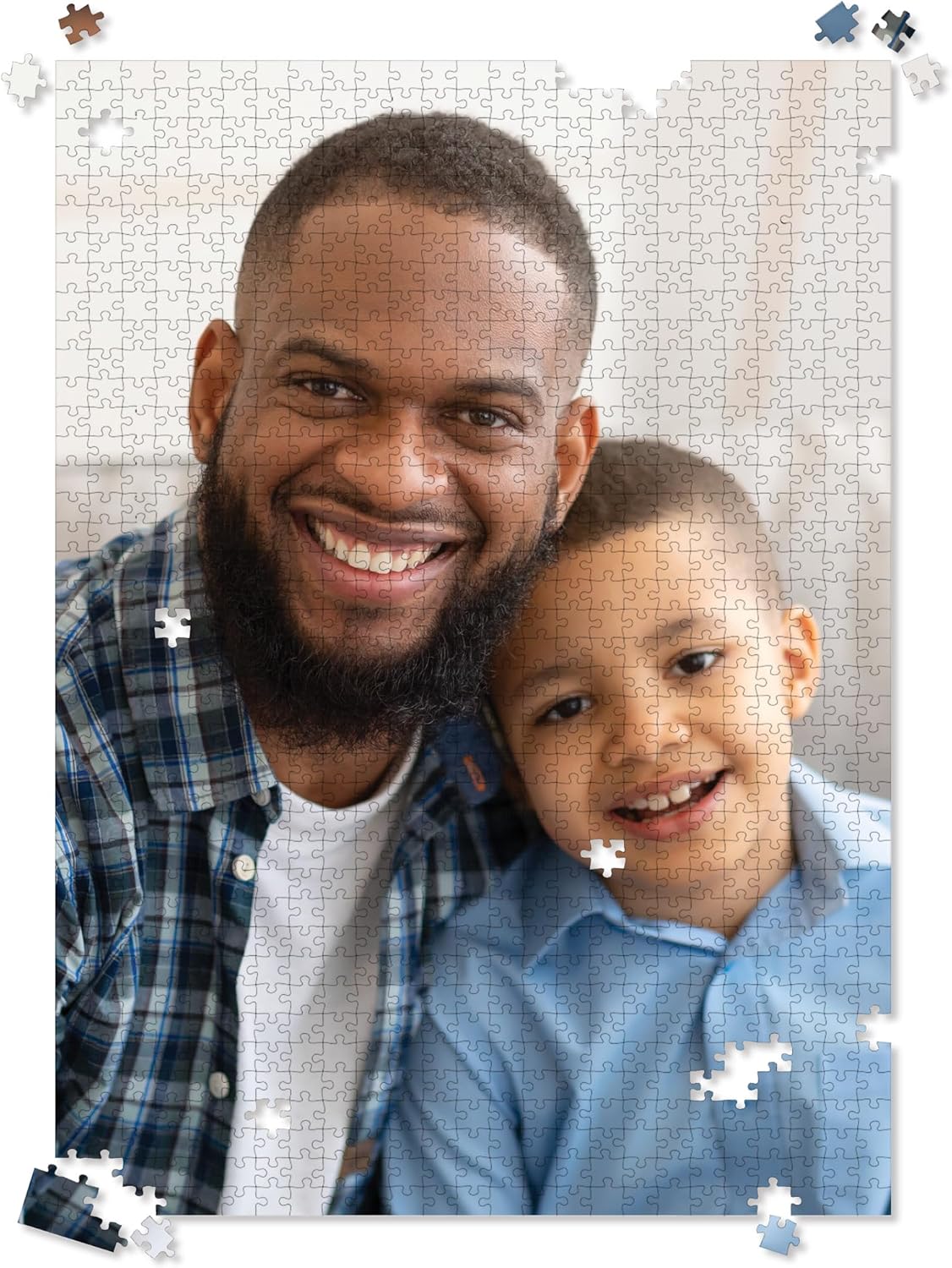 Photo Personalized Puzzle for Father's Day - 1000 Piece - I See Me! (Vertical/Portrait)