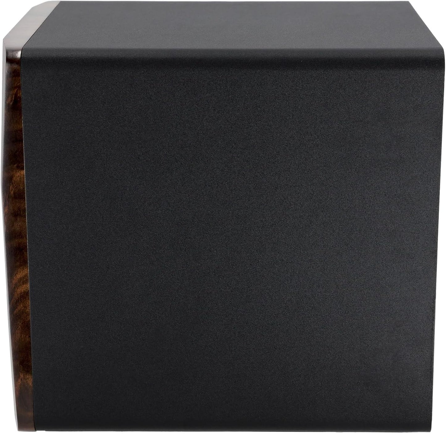 Rockville APM10D Active Studio Subwoofer in Dark Wood, 10", 400W, MDF Wood, RCA/XLR/Optical, Front-Firing Port, Perfect for Studios and Music Production