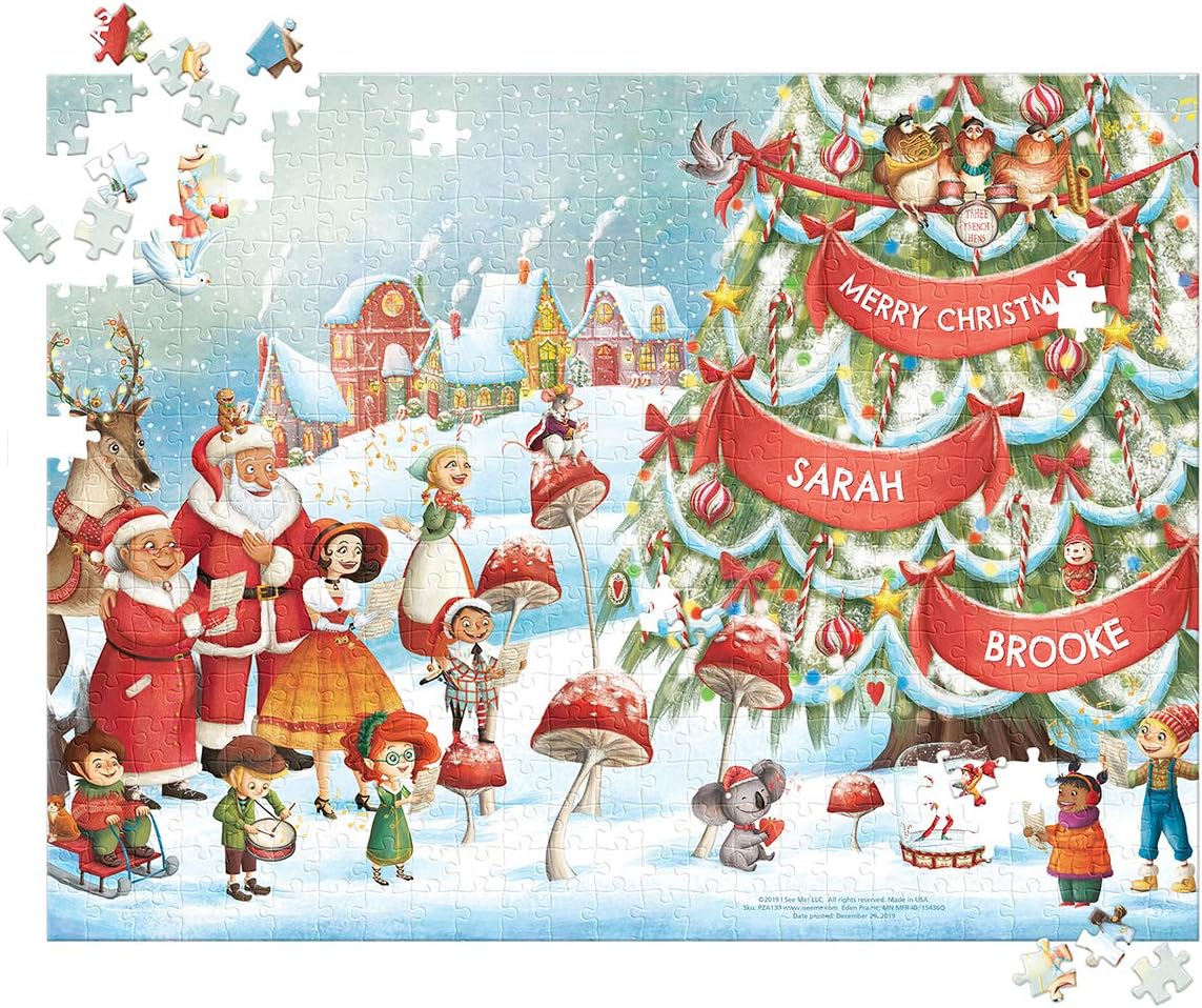 My Very Own™ Christmas Personalized Puzzle - 500 Pieces - I See Me!