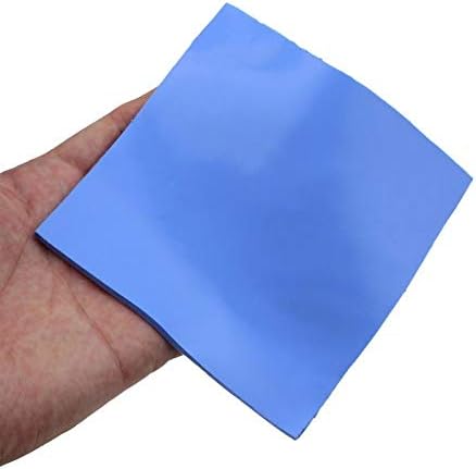 Thermal Pad, 100x100x1.5mm, 6.0 W/mK, Insulated, High Temp Resistant Silicone Pad for IC SSD CPU GPU Heat Sink LED Cooling