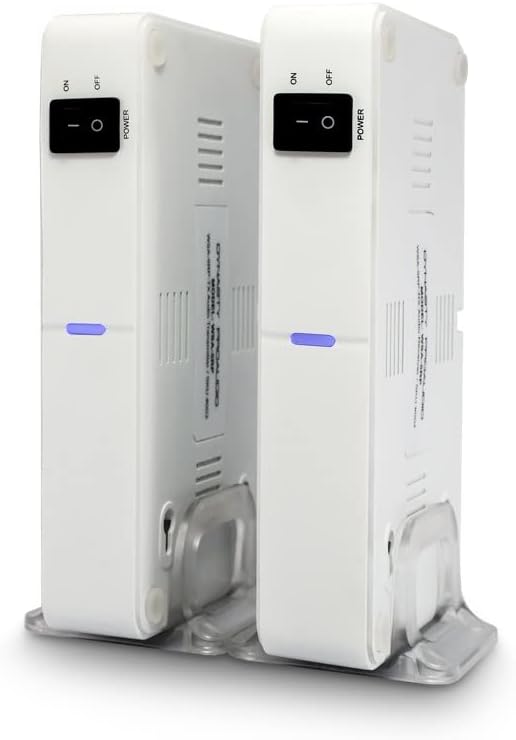 WSA-5RP Wireless Surround Sound Rear Speakers Kit with 2 x 50W Amplifier Built-in, 5.2G / 5.8GHz Dual Band Selectable, Total 106 RF Channel Auto Switching