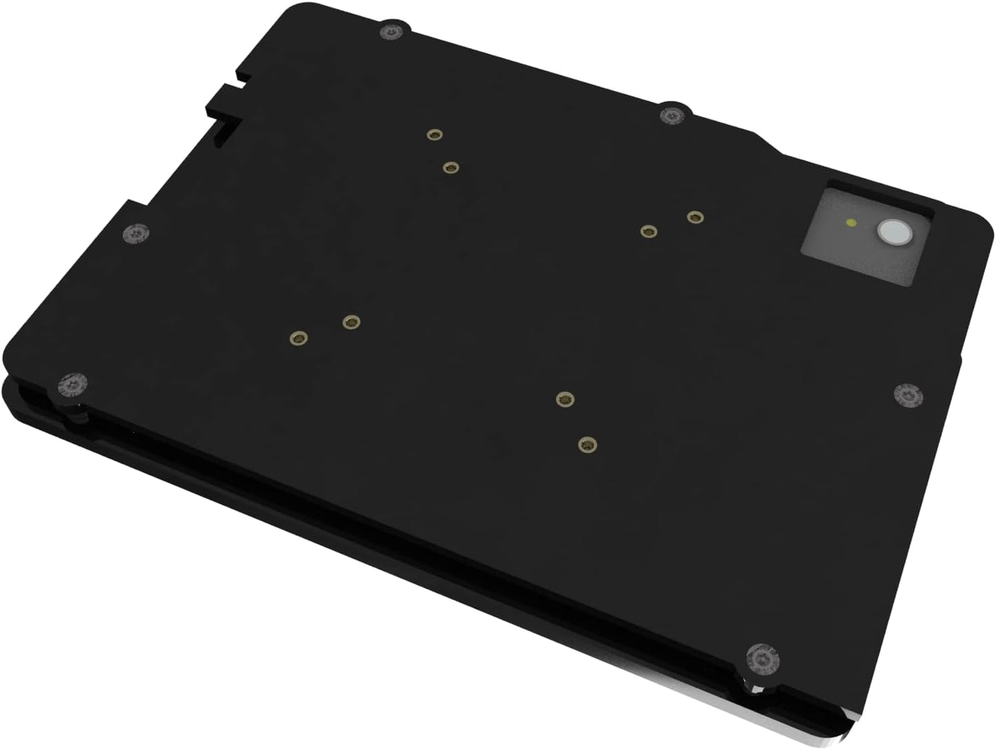 TABcare Anti-Theft Acrylic VESA Enclosure for Apple iPad Pro 11" 1st, 2nd, 3rd, 4th gen. with Free Wall Mount Kit & 90-Degree Angle USB C Cable (iPad Pro 11 1/2/3/4, Black)