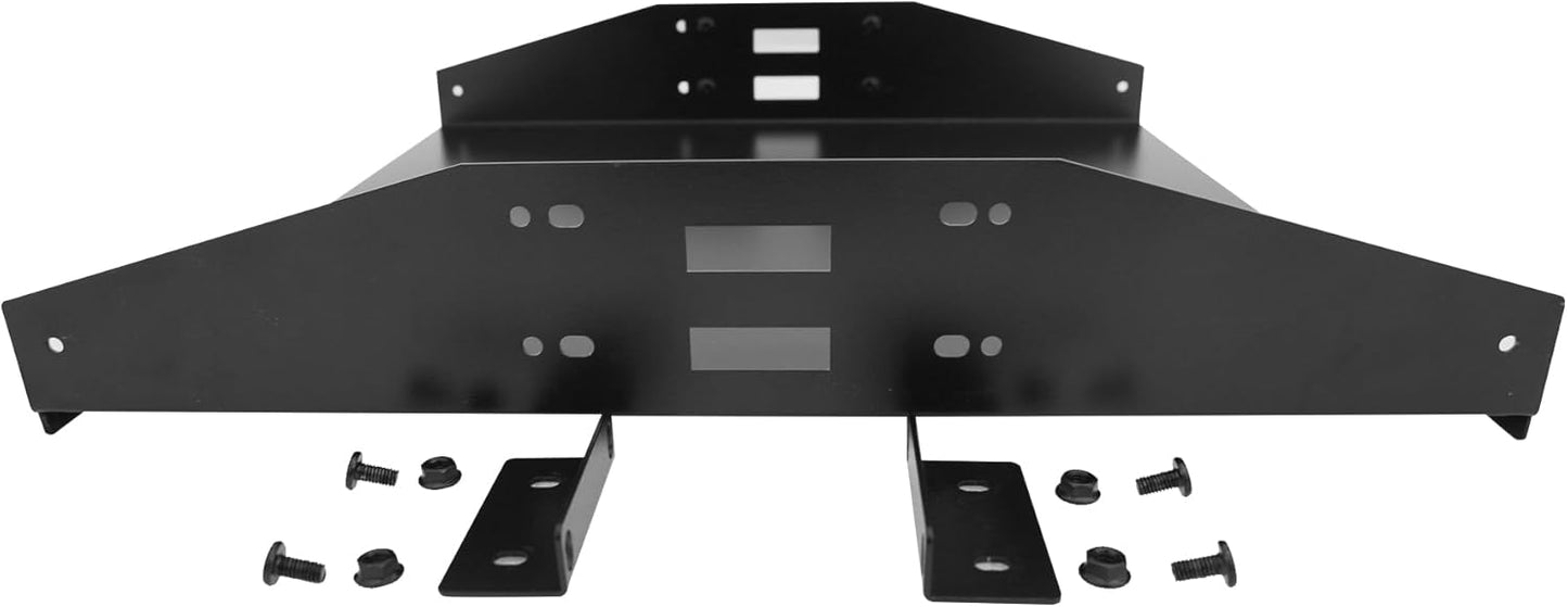 2 Post 42U Open Frame Server Rack 2-Post Server Rack Network Rack,Comes with 2 Center Trays,for 19 Inch Equipment, Networking Data & IT Devices,1300lbs Weight Capacity Rack(2P-LD-42)