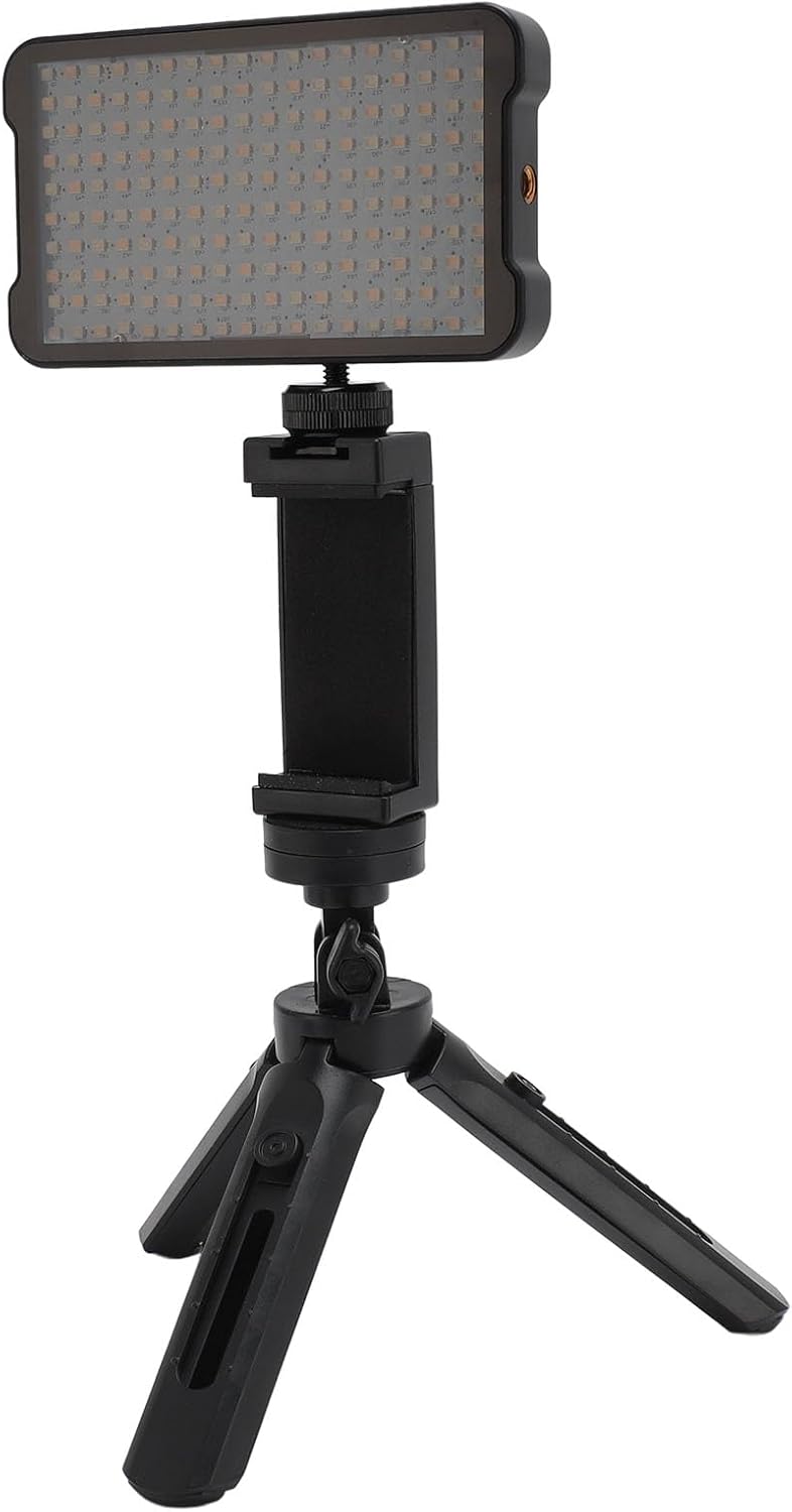 Dpofirs Light, Selfie Light and Circular Polarizer Filter, Clip Fill Light CPL Polarized Lens Adjust Brightness Removing Reflective Photographic Video Light for Art, Dpofirs29w3vfmsdy