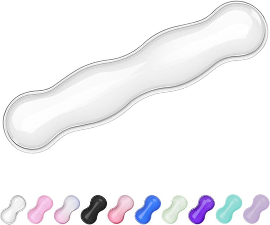 Gel Wrist Rest for Keyboard and Mouse, Wrist Rest for Keyboard, Mouse Wrist Support, Pain Relief, Cool Touch, Non-Skid, Keyboard Wrist pad