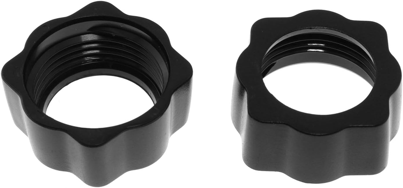 Maxmoral 10PCS Replacement Car Mount Bracket Fastening Nuts 17mm Ball Joint Fixed Adapter for Camera DVR Wireless Charger Car Vent Handle Kit Phone Mount Screw Head Black