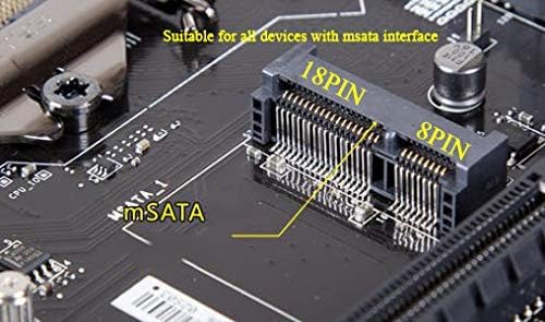 Dogfish SSD Msata 128GB Internal Solid State Drive Mini Sata Disk Drive High Performance Hard Drive for Desktop Laptop Notebook (MSATA, 128GB)