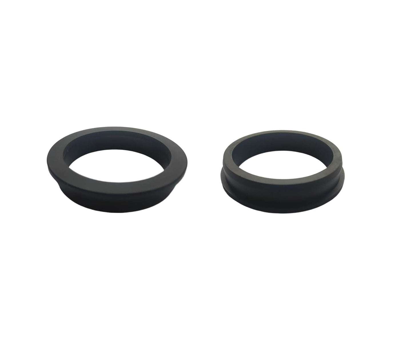 2 pcs 3" Drill Hole，2-1/2" ID Black Silicone Top hat Rubber Grommets for Wiring，Automotive，Firewall，Hole Plug，Desk，Screw，Water and Gas Pipe，Drain，House Siding，Cable Bushing，Glass，Wire Plug