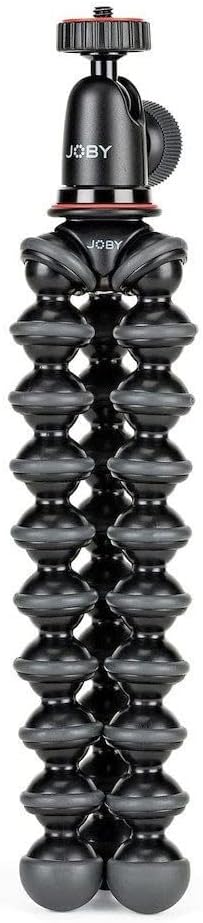 JOBY GorillaPod Compact Tripod Kit with Ballhead for Mirrorless Cameras up to 2.2 lbs. Black/Charcoal.