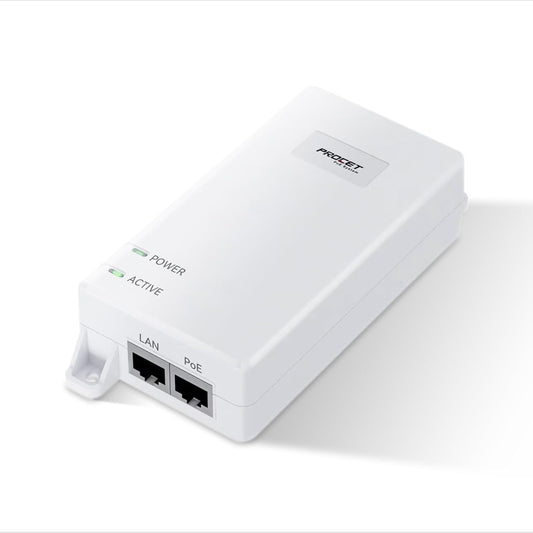 Gigabit PoE++ Injector 60W IEEE802.3bt/at/af Compliant, Supplies 15.4W or 30W or 60W Power Over Ethernet Distances Up to 328ft, PoE Injector Adapter for Camera/Access Point, EN60GB