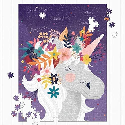 Stargazing Unicorn Personalized Puzzle – 500 Pieces - I See Me!