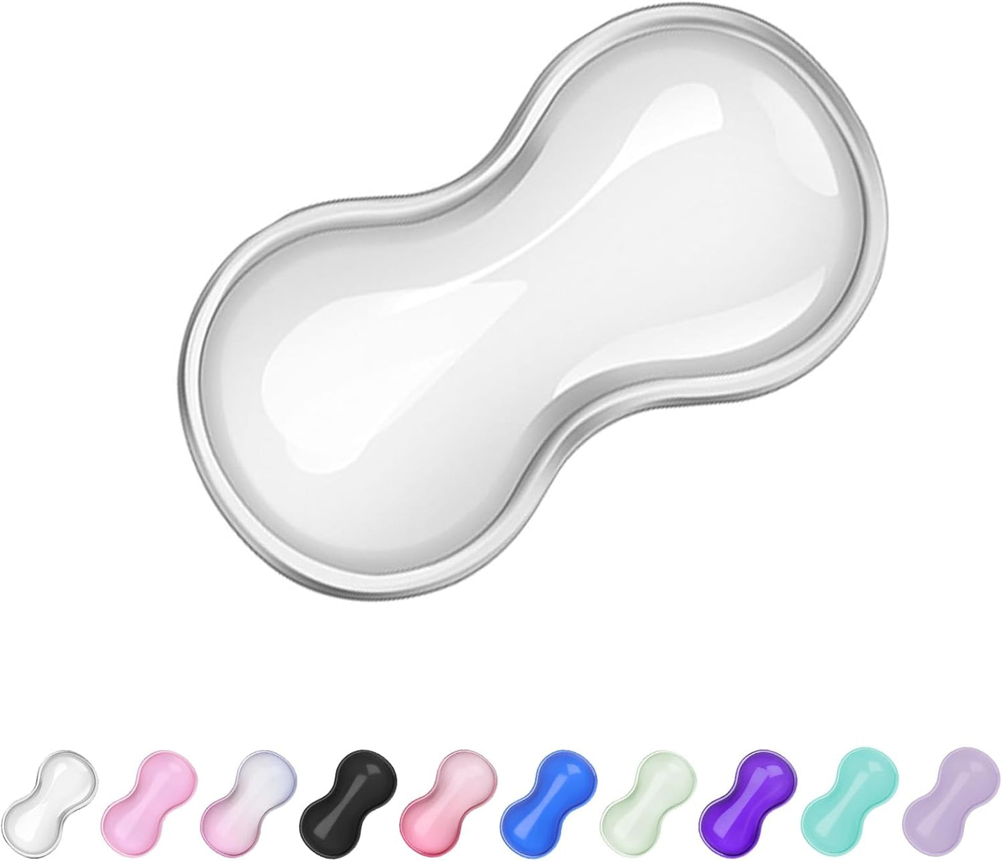 Gel Wrist Rest for Keyboard and Mouse, Wrist Rest for Keyboard, Mouse Wrist Support, Pain Relief, Cool Touch, Non-Skid, Mouse Wrist pad