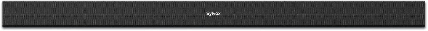 SYLVOX Elf S2 Soundbar, Bluetooth Sound bar for TV IP65 Waterproof, 60W TV Speaker with 3D Surround Sound, Movie/News/Music Mode, Wireless Connection, HDMI ARC, Music Streaming, Wall Mountable