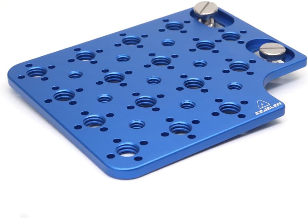 Cameara Expansion Side Panel Kit for ARRI Alexa mini LF Camera,Switching Mounting Camera Plate (Purple)