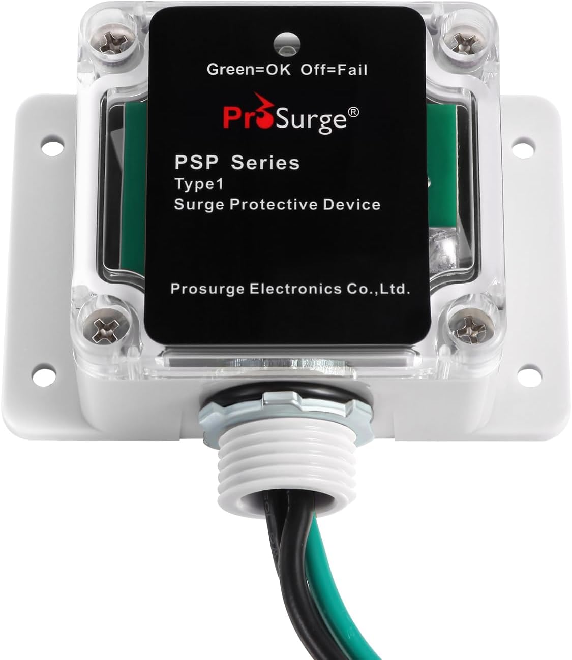 HVAC Surge Protector,Whole House Surge Protector,Single-Phase,3-Wire for 120/240V, 25KA(Surge Capacity per Phase),UL Listed