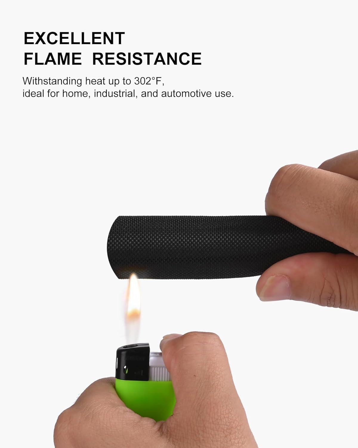 Secbolt Cord Protectors from Pets No Chew, 25ft - 3/8 inch Ultra Durable Cord Covers for Pets, Bite-Resistant Cable and Wire Protector for Cats, Dogs, Rabbits - Black