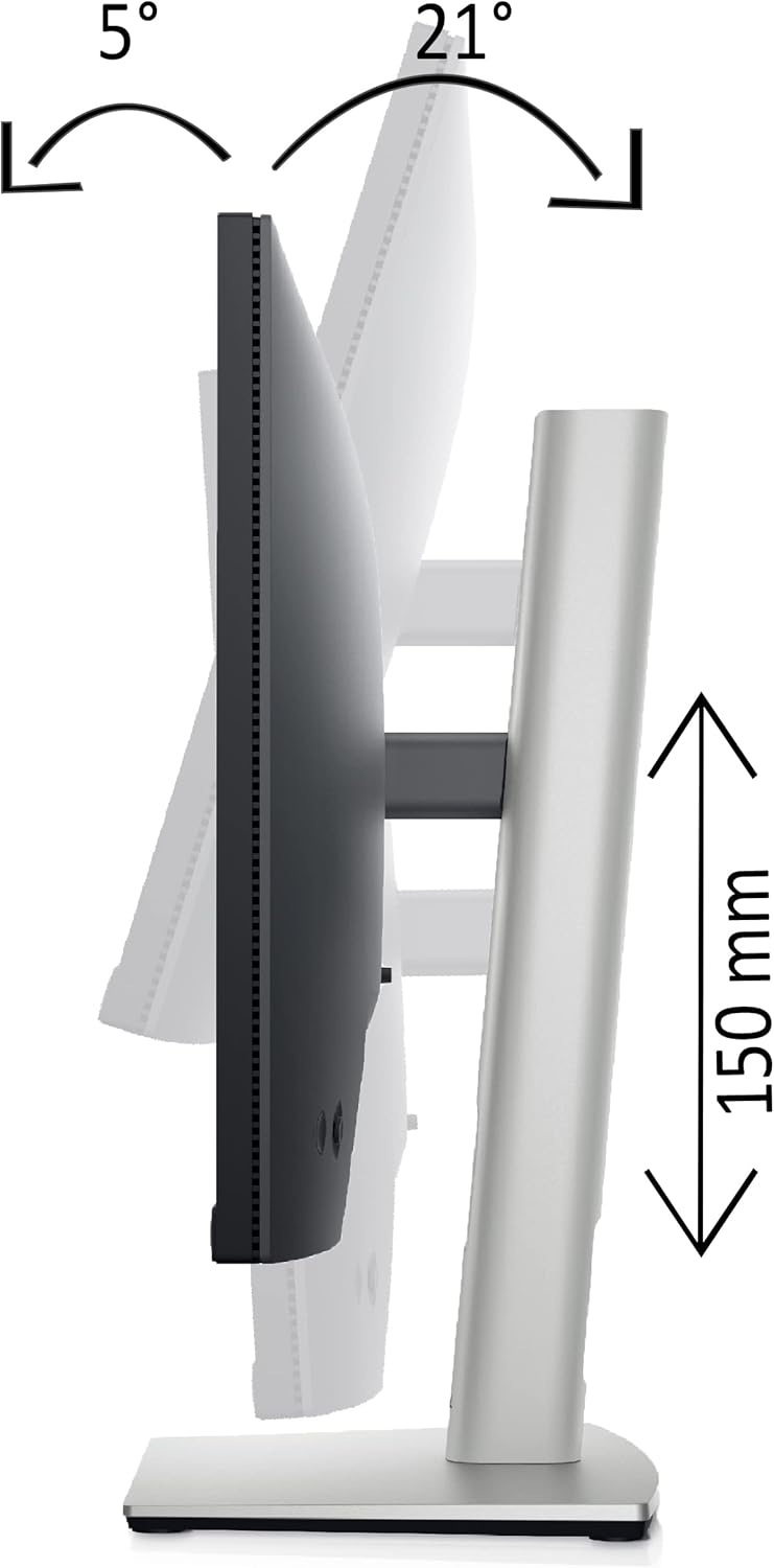 Dell 24 inch Monitor, P2425H Full HD 1080p Computer Monitor, Anti Glare 16:9 IPS Computer Screen, LCD 60Hz Monitor with Slim Design for Home and Office with Mouse Pad Incl