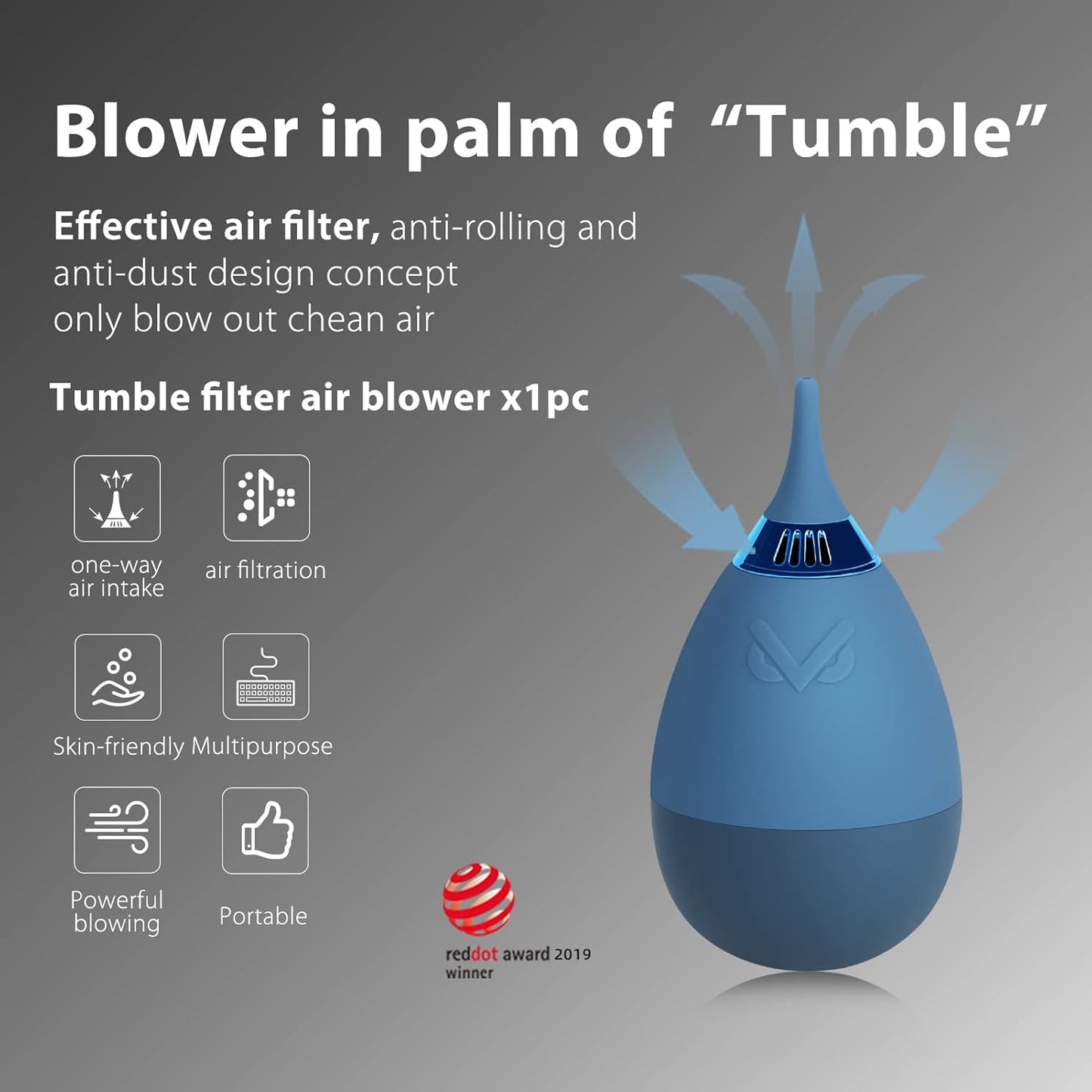 VSGO 11-in-1 Mirrorless Camera Cleaning Kit for Canon,Nikon,Sony,Samsung,Fuji DSLR Cameras, Air Blower Lens Cleaning Pen Microfiber Cloth and Portable Bottle Included (VS-A8E)