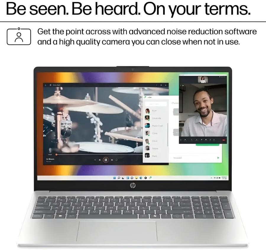 HP 15.6 Touchscreen Laptop Computer for Business, Intel 13th Gen i7-1355U(Up to 5.0 GHz), 15.6" FHD Touch Screen, 32 GB RAM, 2 TB SSD, Iris Xe GPU, Wi-Fi 6, HD Webcam, Windows 11 Pro, w/Accessories