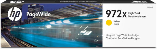 HP 972X PageWide Ink Cartridge for HP Printers | High Yield Yellow | Works With Series: Pro 452, 477, 552dw, 577 | L0S04AN