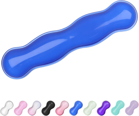 Gel Wrist Rest for Keyboard and Mouse, Wrist Rest for Keyboard, Mouse Wrist Support, Pain Relief, Cool Touch, Non-Skid, Keyboard Wrist pad