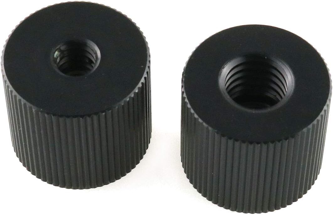 E-outstanding Tripod Nut 2PCS 1/4"-20 to 1/4"-20 Barrel Connection Mounts Nuts for Articulating Arms Tripod Rigs Replacement