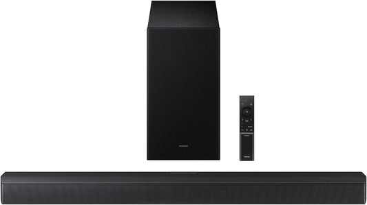 Samsung B-Series Soundbar HW-B630F 3.1 ch DTS Virtual:X Soundbar with Subwoofer (2025 Model) One Remote Control, Voice Enhance Mode, Adaptive Sound
