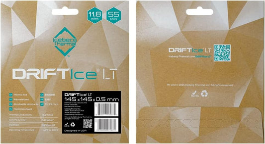 Iceberg Thermal DRIFTIce LT Thermal Pad 145 x 145mm (0.5mm) (11.8 W/mK)