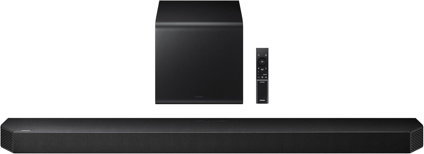 Samsung Q800F 5.1.2ch Q Series Soundbar + Subwoofer, Wireless Dolby Atmos, Q-Symphony, Game Mode Pro, Smart Integration (HW-Q800F, 2025)