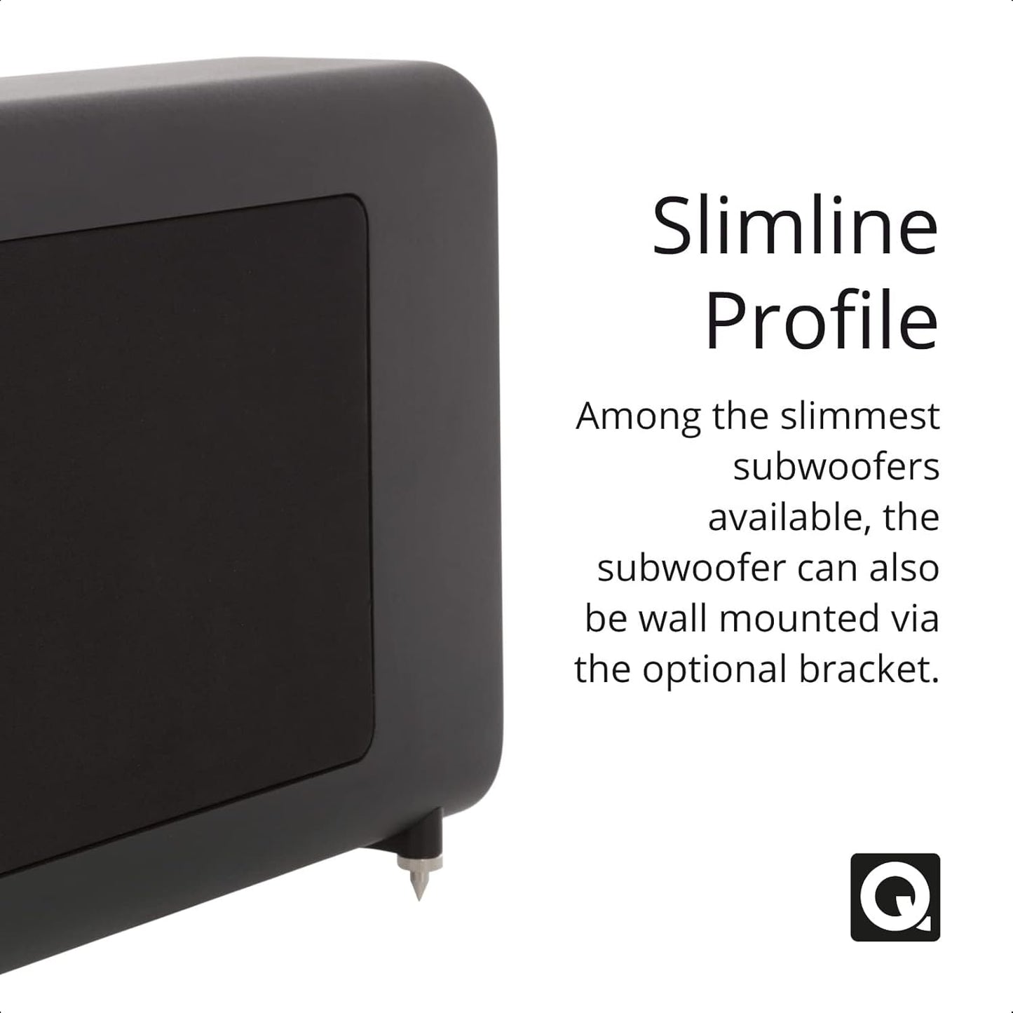 Q Acoustics 3060S Active Subwoofer (Satin Black)