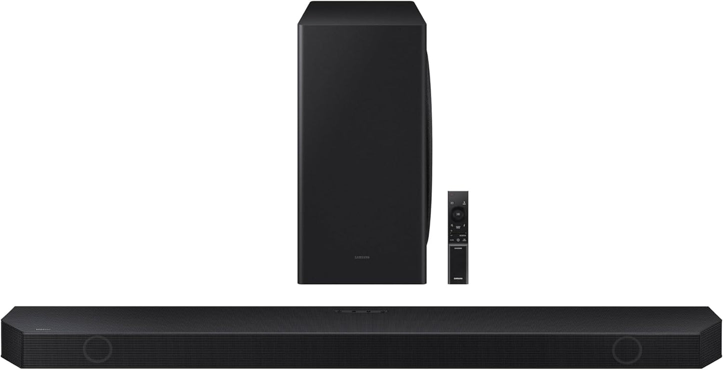 Samsung Q800D 5.1.2ch Soundbar w/Wireless Dolby Atmos Audio, Q-Symphony, SpaceFit Sound Pro, Adaptive Sound, Game Mode Pro with Alexa Built-in, HW-Q800D/ZA