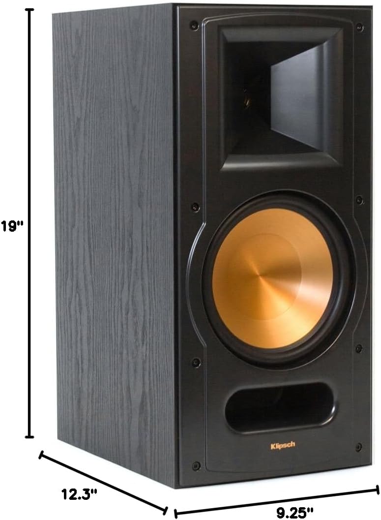 Klipsch Reference Series RB-81 II Bookshelf Speaker (Black)