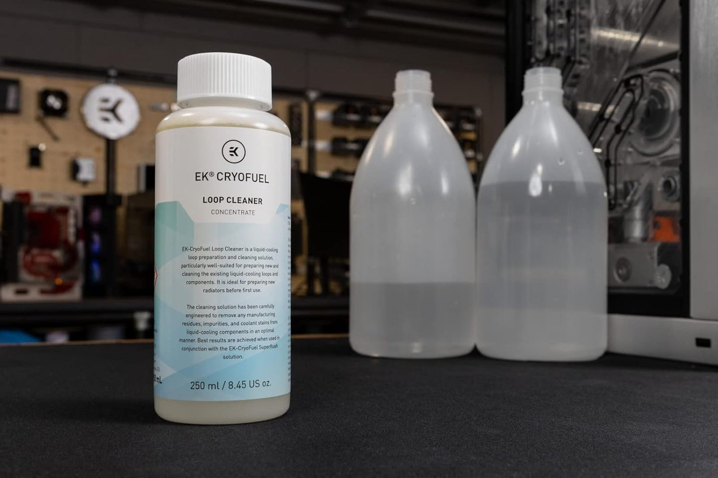 EKWB EK-CryoFuel Clear 100ml Concentrate PC Coolant and Loop Cleaner + Superflush Concentrate Bundle