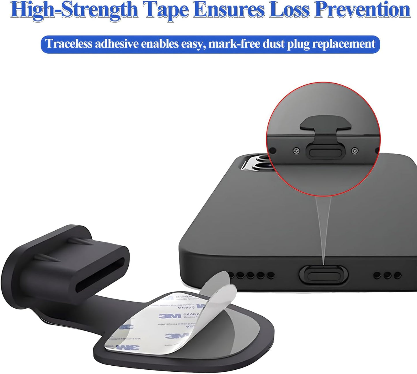 10 PCS USB Type C Anti Dust Plugs Cover, C-Type Port Dust Plug, Anti-Lost USB C Charging Port Dust Covers Protectors for 15 16 Plus Pro Max, Samsung, with Digital Product Cleaning Kit