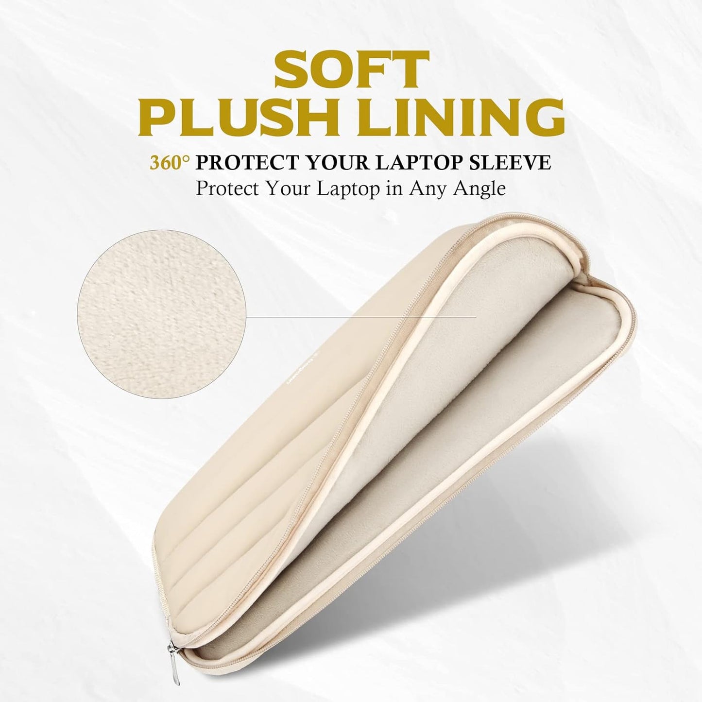 Laptop Sleeve Bag, 13 13.3 Inch Laptop Sleeve Protective Sleeve for MacBook Air Pro M2/M1, MacBook Pro 14, iPad Pro 12.9, HP, Dell, Lenovo, Asus Notebook